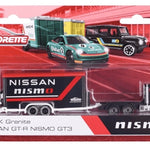 Majorette Car Trailer Mack Granite Nissan 212053111 | Toysall