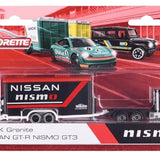 Majorette Car Trailer Mack Granite Nissan 212053111 | Toysall