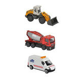 Majorette Construction Metal Diecast İnşaat Araçları, Beton Mikserli 212057341 | Toysall