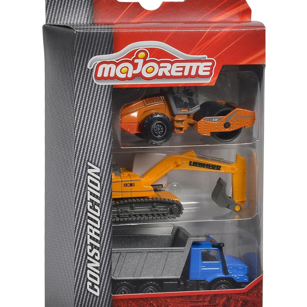 Majorette Construction Metal Diecast İnşaat Araçları, Asfalt Makinalı 212057341 | Toysall