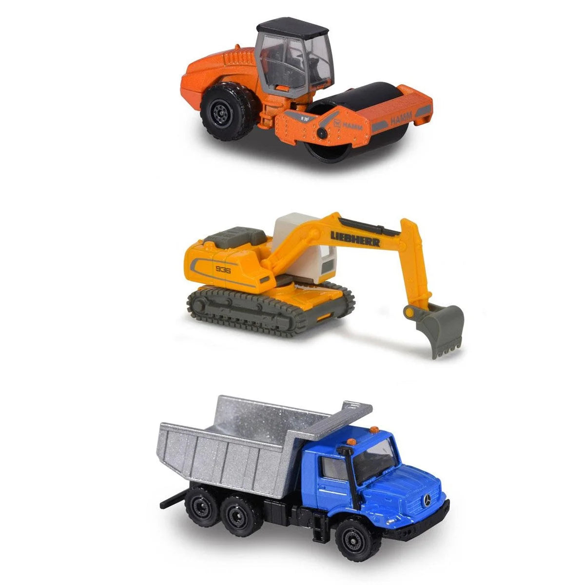 Majorette Construction Metal Diecast İnşaat Araçları, Asfalt Makinalı 212057341 | Toysall