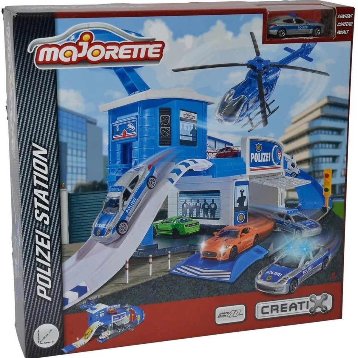 Majorette Creatix Polis İstasyonu Seti 212050012 | Toysall