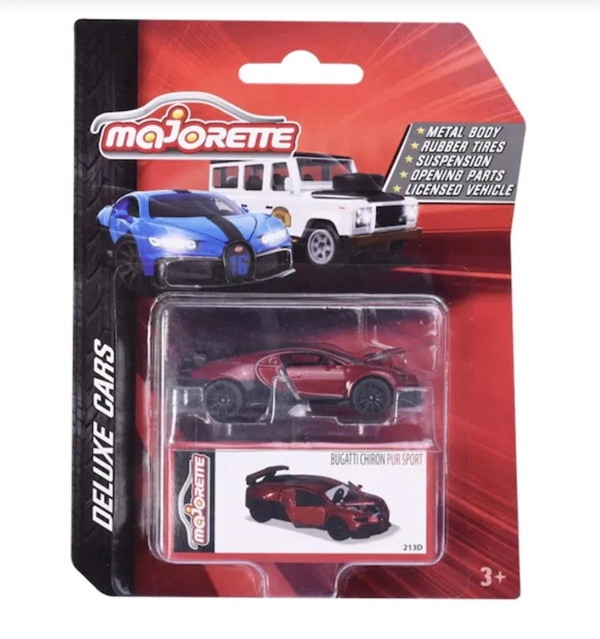 Majorette Deluxe Serisi Metal Diecast - Bugatti Chiron 212053152 | Toysall