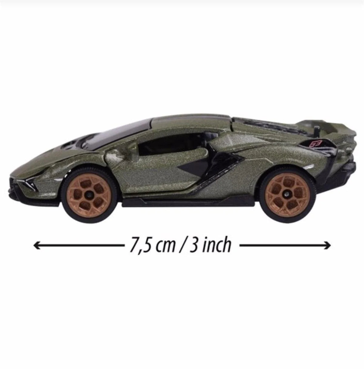 Majorette Deluxe Serisi Metal Diecast- Lamborghini Metalik Yeşil 212053152 | Toysall