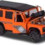 Majorette Deluxe Serisi Metal Diecast - Land Rover Defender 110 Turuncu 212053152 | Toysall