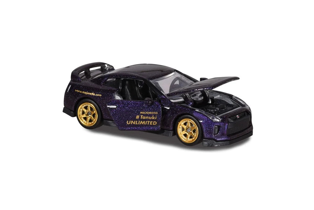 Majorette Deluxe Serisi Metal Diecast - Nissan GTR Metalik Mor 212053152