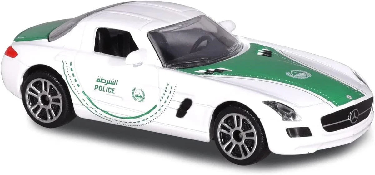 Majorette Dubai Polis Aracı Metal Diecast - Mercedes Benz SLS AMG 212057186 | Toysall