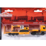 Majorette İnşaat  Araçları Oyun Seti Liebherr Excavator R936 ve Mercedes Benz Actors 212057361 | Toysall