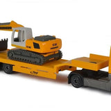 Majorette İnşaat  Araçları Oyun Seti Liebherr Excavator R936 ve Mercedes Benz Actors 212057361 | Toysall