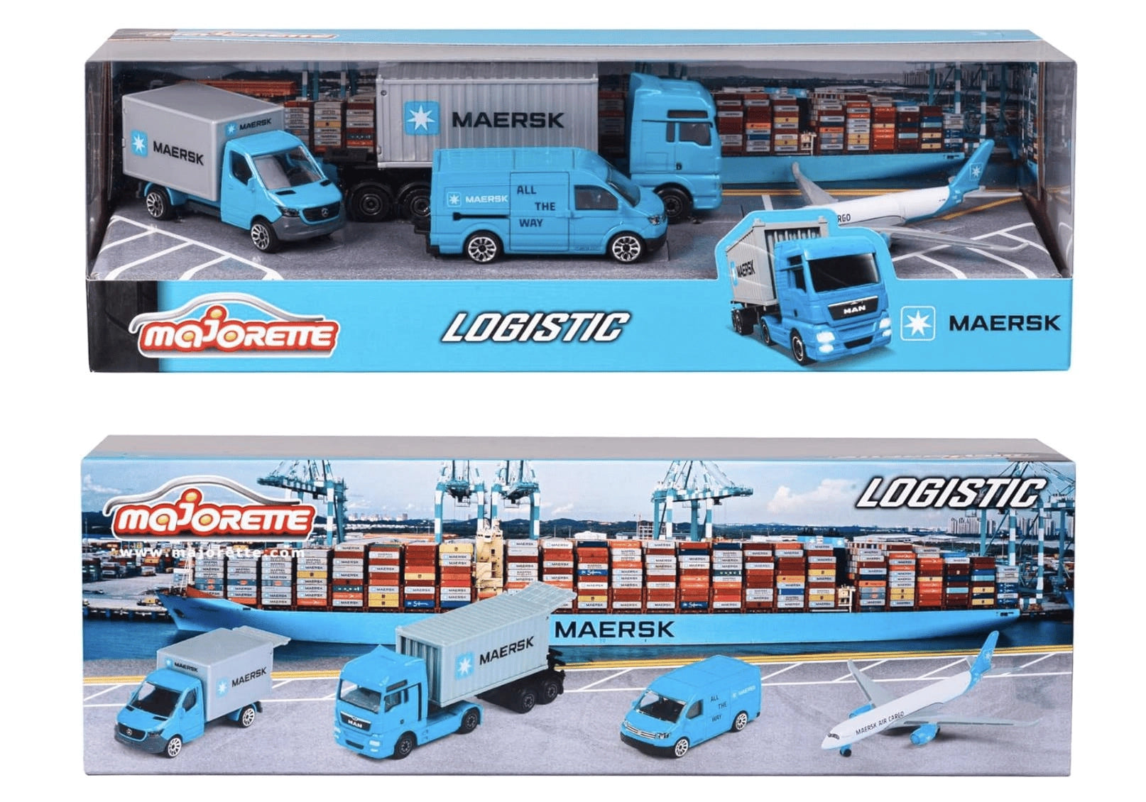 Majorette MAERSK 4'lü Hediye Seti 212057290 | Toysall