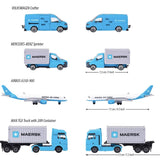 Majorette MAERSK 4'lü Hediye Seti 212057290 | Toysall