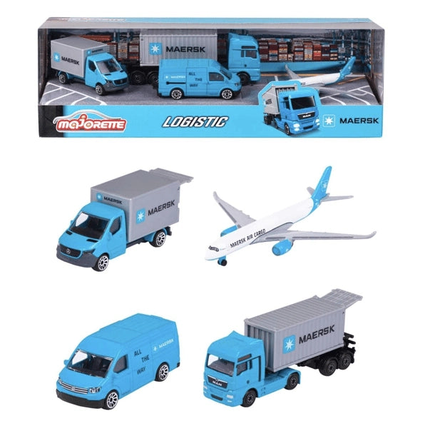 Majorette MAERSK 4'lü Hediye Seti 212057290 | Toysall