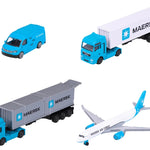 Majorette MAERSK Ulaşım Araçları - MAN TGX+40FT Container 212057289-2 | Toysall