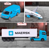 Majorette MAERSK Ulaşım Araçları - MAN TGX+40FT Container 212057289-2 | Toysall