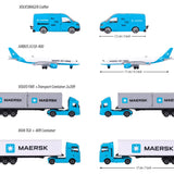 Majorette MAERSK Ulaşım Araçları - Volvo Transporter Container 212057289-1 | Toysall