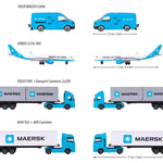 Majorette MAERSK Ulaşım Araçları - MAN TGX+40FT Container 212057289-2 | Toysall