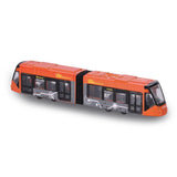 Majorette MAN City Bus + Siemens Avenio Tram Metal Diecast Araçlar Turuncu 212053303