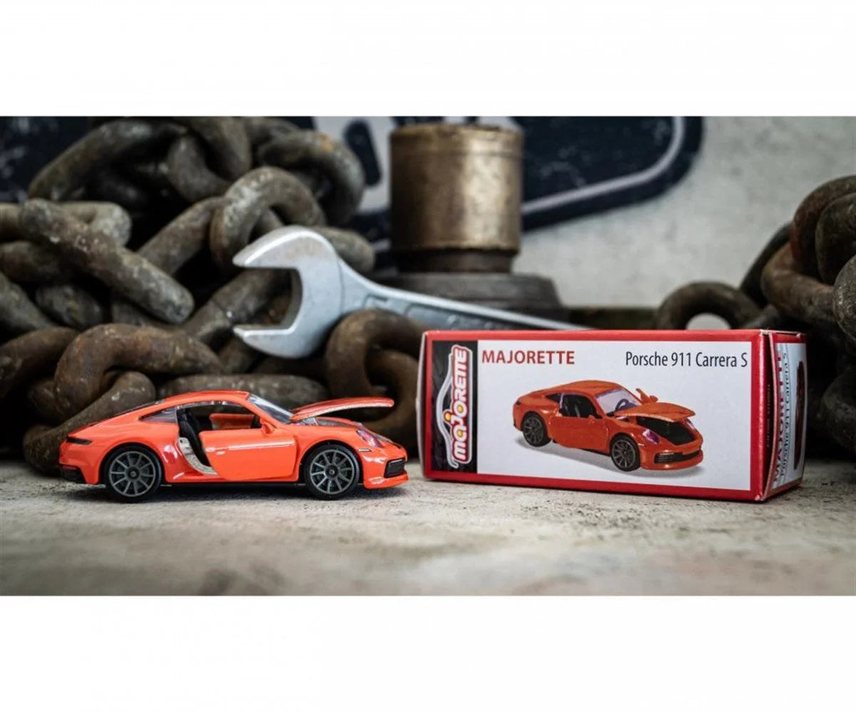 Majorette Porsche Deluxe Metal Diecast Araçlar Porsche 911 Carrera S - Kırmızı 212053153 | Toysall