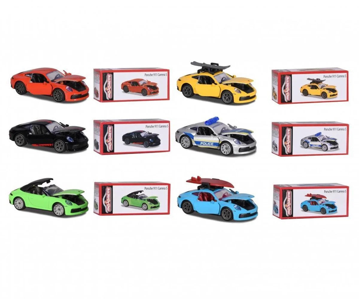 Majorette Porsche Deluxe Metal Diecast Araçlar Porsche 911 Carrera S - Yeşil 212053153 | Toysall