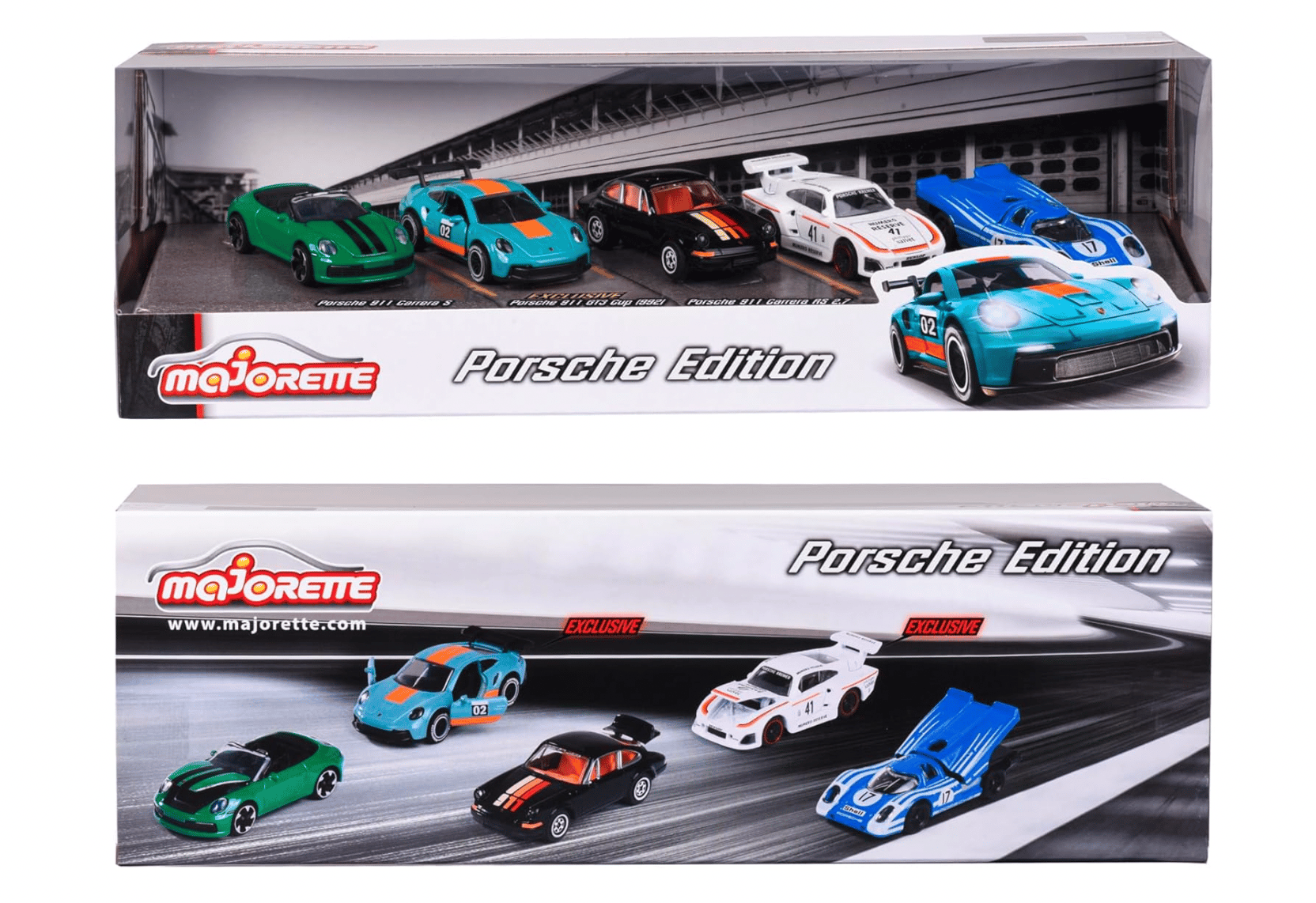 Majorette Porsche Motorsport 5'li Hediye Seti Die-Cast Metal Model Arabalar 212053172 | Toysall