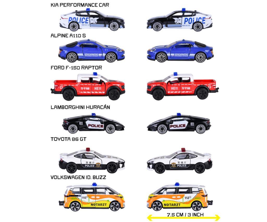 Majorette Rescue World Premium Cars, 6 asst Majorette Rescue World Premium Cars, 6 asst