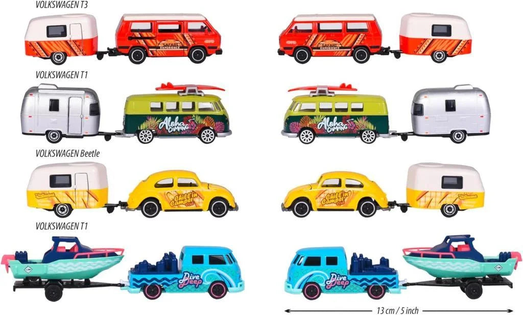 Majorette Römorklu Volkswagen The Originals  Model Arabalar - Beetle 212055007 | Toysall