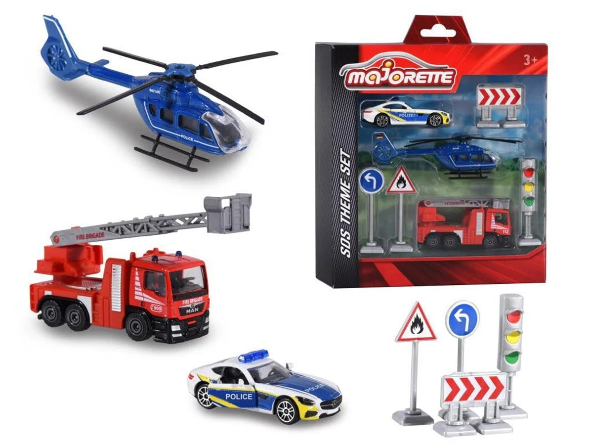 Majorette S.O.S Araç Seti 3 Parçalı 212058585 | Toysall