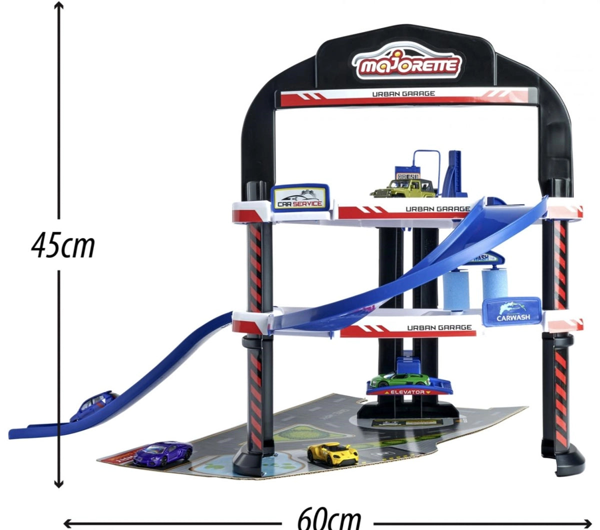 Majorette Şehir Garajı + 5 Araç 212059986 | Toysall