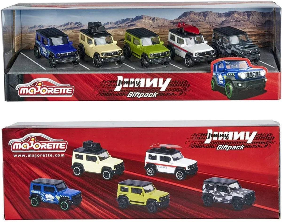 Majorette Suzuki Jimny 5"li Metal Diecast Araç Seti 212053177 | Toysall