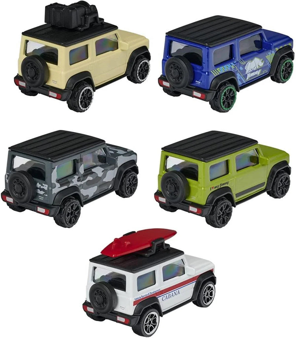 Majorette Suzuki Jimny 5"li Metal Diecast Araç Seti 212053177 | Toysall