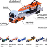 Majorette Taşıyıcı Tırlar - Man Tgx XXL, Sürat Teknesi Taşıyıcı 8503003000