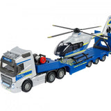 Majorette Taşıyıcı Tırlar - Mercedes Benz Actros, Polis Helikopteri Taşıyıcı 8503003000