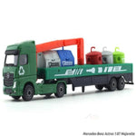 Majorette Taşıyıcı Tırlar - Mercedes Benz Actros, Yeşil 212053302 | Toysall