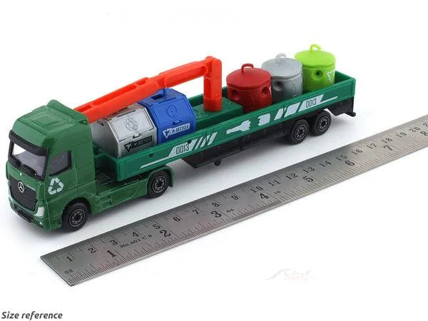 Majorette Taşıyıcı Tırlar - Mercedes Benz Actros, Yeşil 212053302 | Toysall