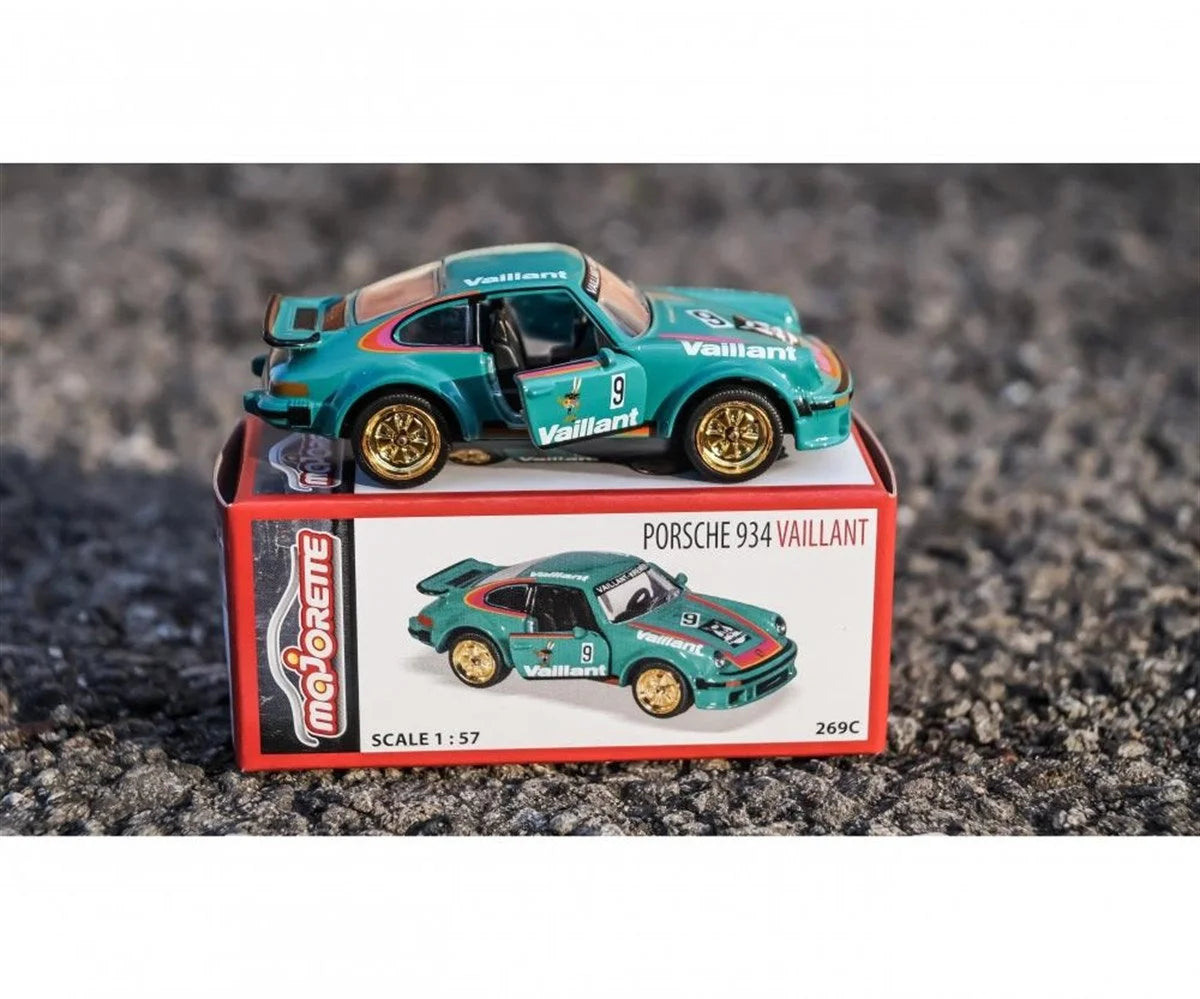 Majorette Vintage Deluxe Porsche 934 Vaillant Yeşil 52016 | Toysall