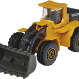 Majorette Volvo 3'lü Metal Diecast İnşaat Araç Seti - Kepçe 3104000