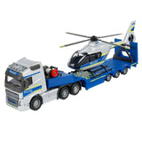 Majorette Volvo FH-16 Polis Kamyonu ve Airbus Helikopter Seti 8503716004