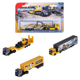 Majorette Volvo Taşıyıcı İnşaat Araçları - Volvo Truck Wheel Loader 3103000