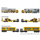 Majorette Volvo Taşıyıcı İnşaat Araçları - Volvo Truck Wheel Loader 3103000