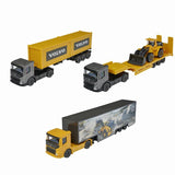 Majorette Volvo Taşıyıcı İnşaat Araçları - Volvo Truck Wheel Loader 3103000