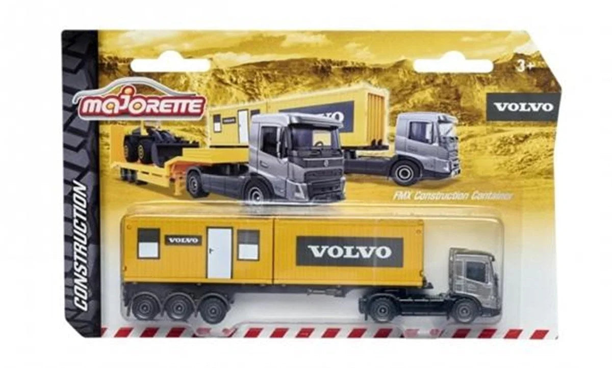 Majorette Volvo Transporter Araç - FMX Construction Container Metal Diecast 212057288 | Toysall