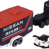 Majorette Yarış Römorku Seti - Nissan GT-R Nismo GT3 ve Römorklu Mack Granit 2003001