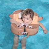 Mambobaby Katlanabilir Göğüs Destekli Yüzme Simidi - Kurbağa
