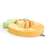 Mambobaby Yüzme Simidi - Ananas, Emniyetli, Gölgelikli ve Ayak Destekli