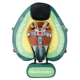Mambobaby Yüzme Simidi - Avokado, Emniyetli, Gölgelikli ve Ayak Destekli