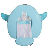Mambobaby Yüzme Simidi - Blue Angel, Emniyetli, Gölgelikli ve Ayak Destekli