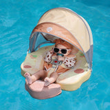 Mambobaby Yüzme Simidi - Cornet, Emniyetli, Gölgelikli ve Ayak Destekli