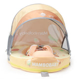 Mambobaby Yüzme Simidi - Cornet, Emniyetli, Gölgelikli ve Ayak Destekli