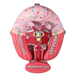 Mambobaby Yüzme Simidi - Cupcake, Emniyetli, Gölgelikli ve Ayak Destekli