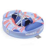 Mambobaby Yüzme Simidi - Deluxe, Emniyetli, Gölgelikli ve Ayak Destekli